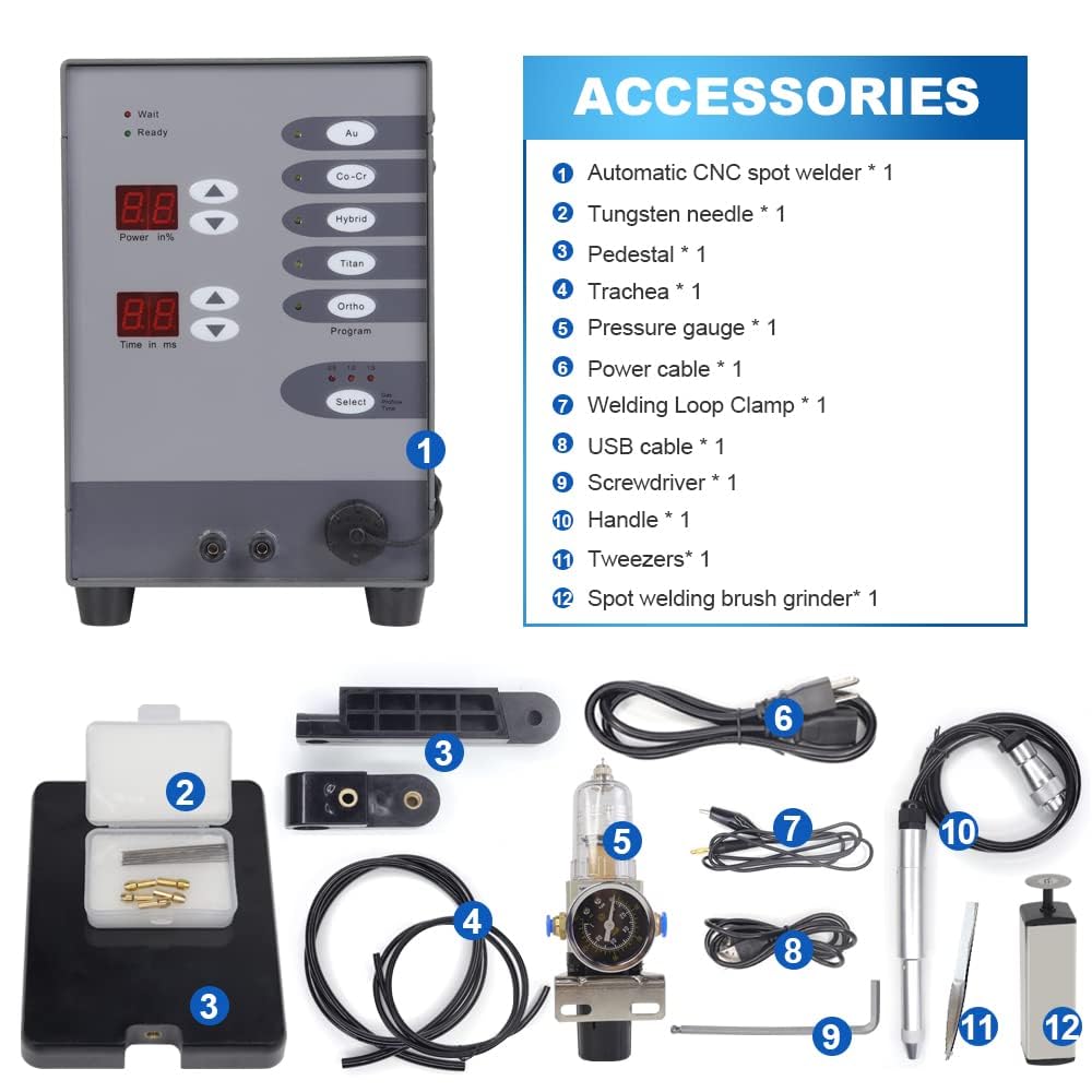 Saldatrice automatica a punti Pulse Argon Saldatrice ad Arco Kit Saldatore Gioielli 220V Saldatrice a Punti Saldatrice per Gioielli Saldatura a Punti per Gioielli Strumento di Riparazione