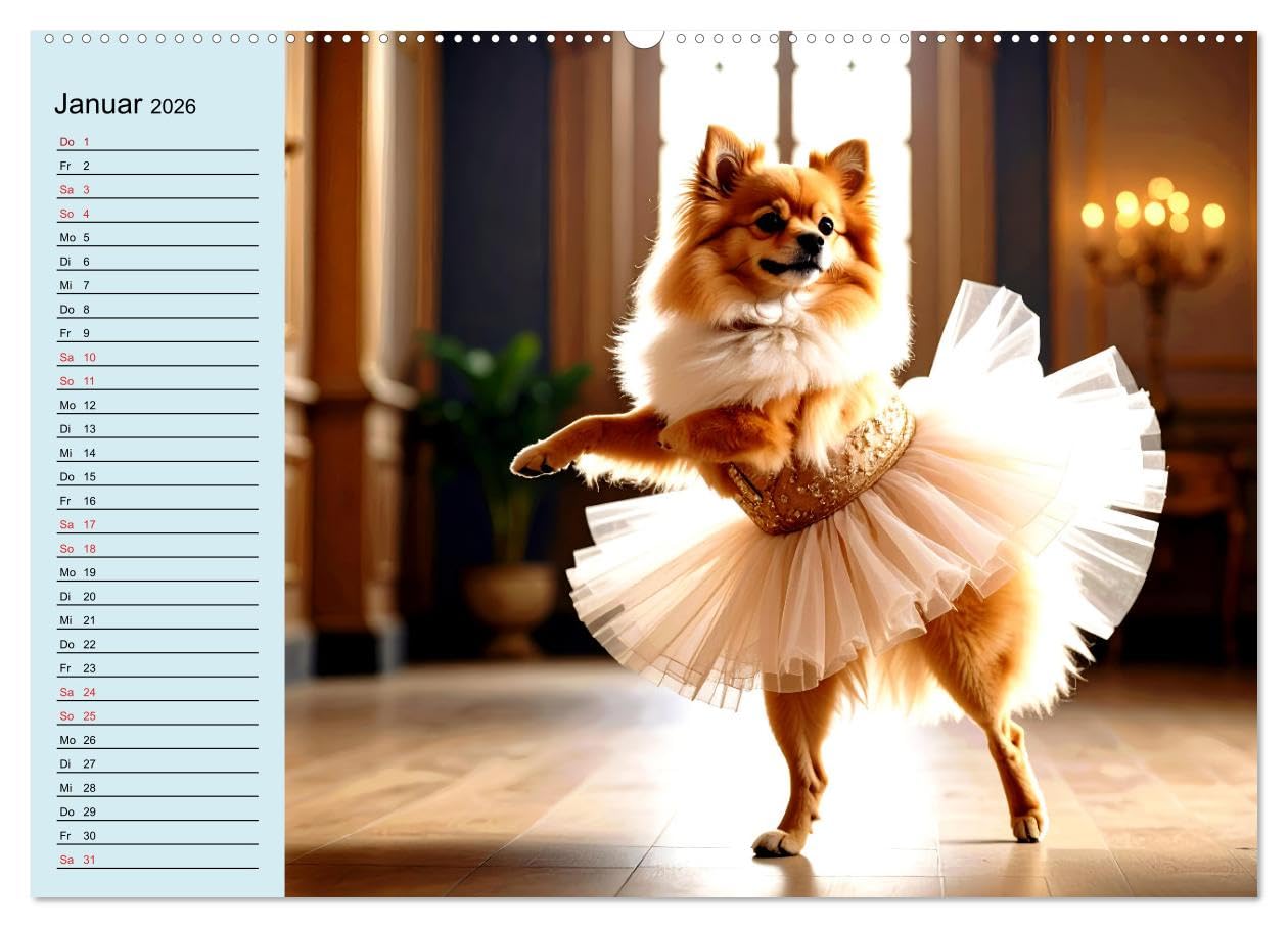 Tierisch kreativ: Hobbies im Tierreich (hochwertiger Premium Wandkalender 2026 DIN A2 quer), Kunstdruck in Hochglanz: Lachen garantiert! Unser ... Freizeit mit Stil genießen! (CALVENDO Spass)