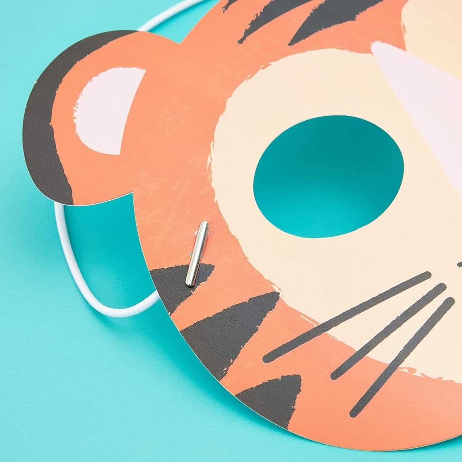 Safari Animal Masks for Kids Jungle Zoo Animals Cartoon Masks for Woodland Animal Theme Birthday Party Decorations - Image 5