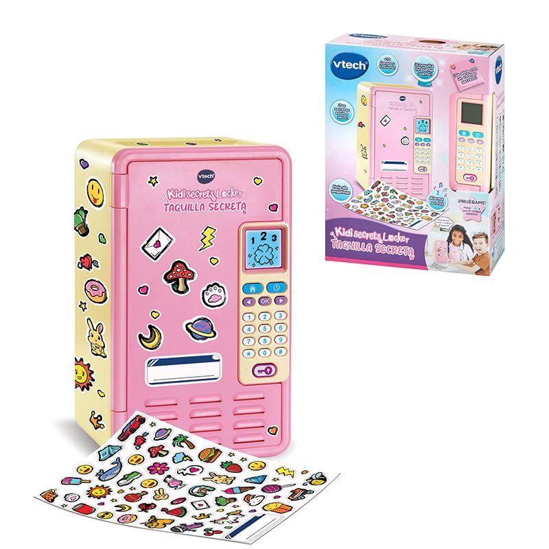 VTech KIDISECRETS Locker TAQUILLA Secreta Amarillo-Rosa