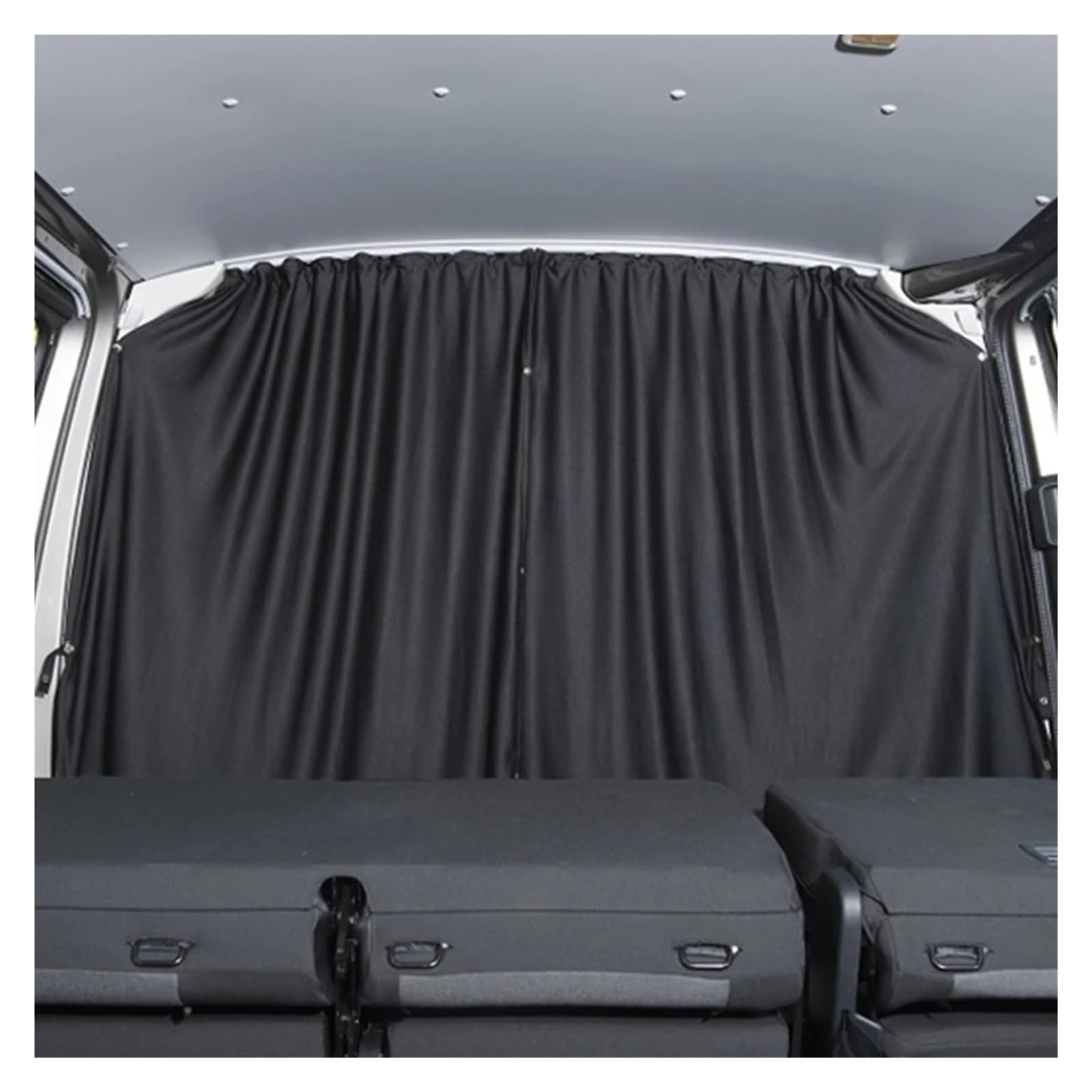 Pare Soleil Voiture pour VW T5 T6 Camping-Car pour Caravane Camping-Car Cabine Diviseur Rideau Occultant Voiture Soleil(Standard Roof)