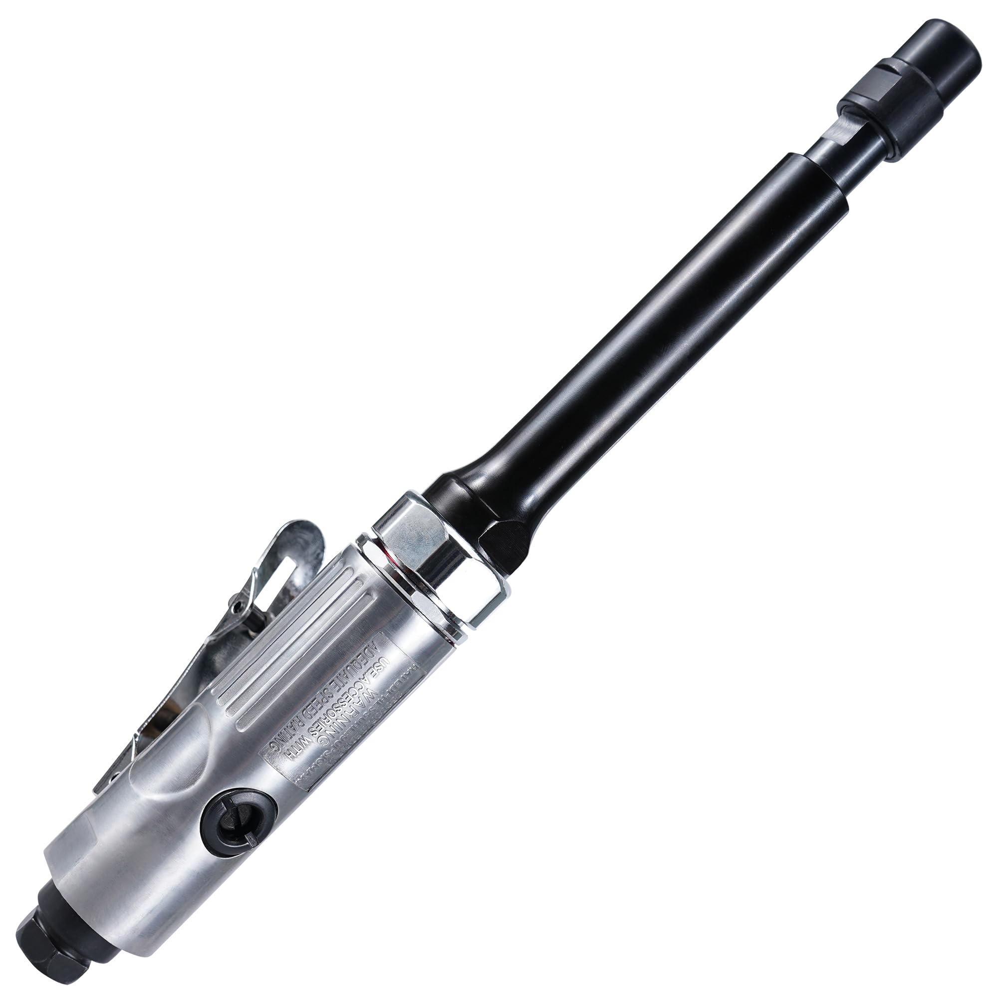 Smerigliatrice pneumatica, set di smerigliatrici ad aria estesa da 12,7 cm con pinze da 1/4" e 1/8", smerigliatrice pneumatica da 20.000 giri/min per porting, lucidatura e sbavatura, scarico