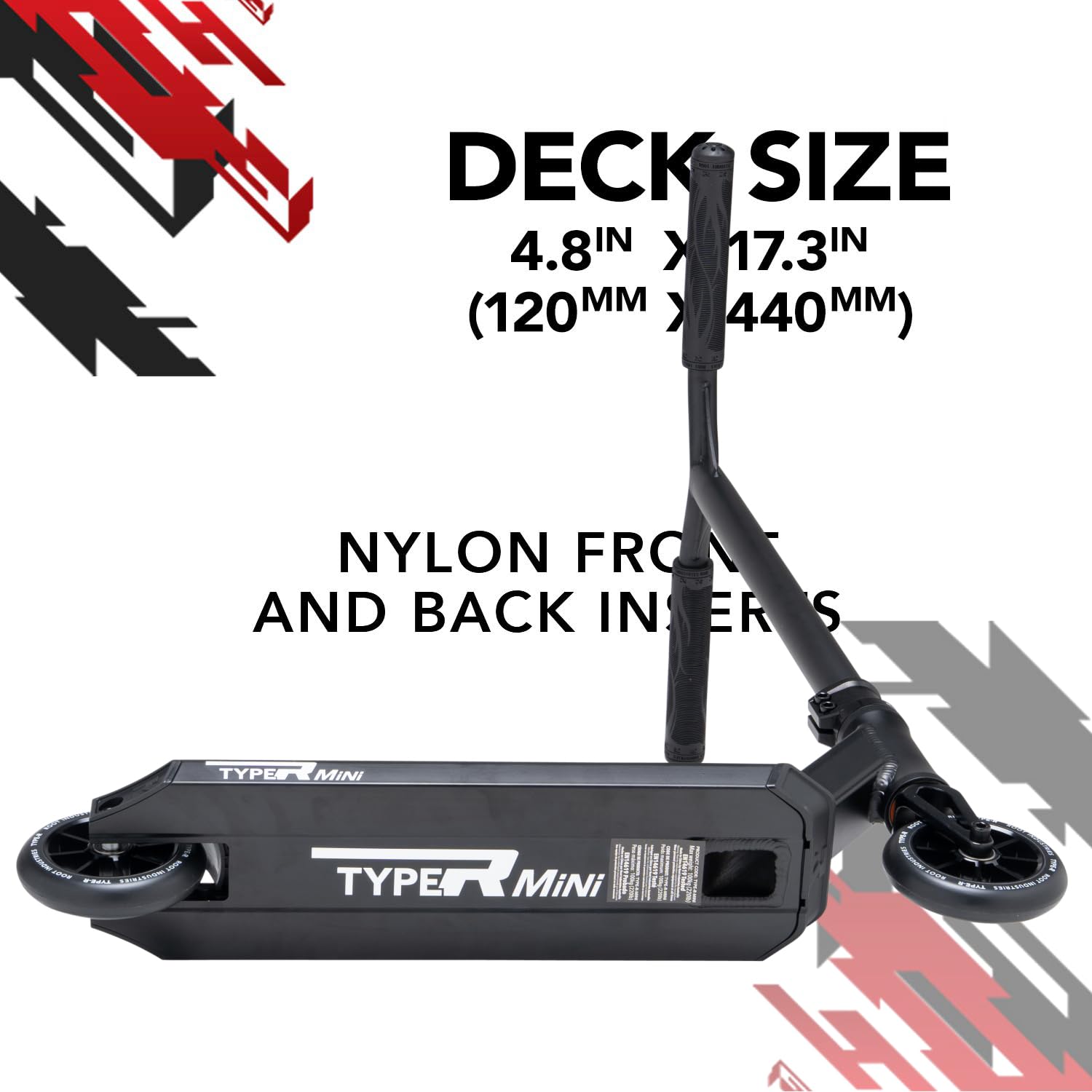 Type R Mini Professional Scooter - Pro Scooters for Small Kids - Short Scooter Deck and Handlebars 110mm Pro Scooter Wheels - Awesome Colors - Ready 2 Ride Trick Scooter product thumbnail 6