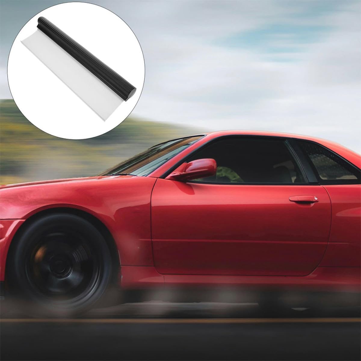 UPKOCH 2Pcs Silicone Car Windshield Squeegees Water Blades Car Drying Squeegee Window Wiper Washing Tools for Automotive Glass Cleaning