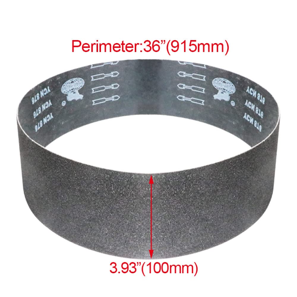 10 sztuk 100 * 610mm 915 * 50mm 915 * 100mm ścierne taśmy ścierne papier ścierny do szlifierek taśmowych szlifierka stołowa narzędzie do szlifowania i polerowania, 400 10 szt., 915x100mm