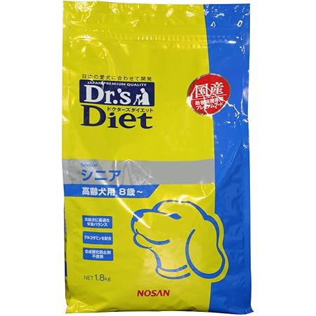 Amazon Co Jp ドクターズダイエット Dr S Diet 療法食 犬用シニア 1 8kg ペット用品 Amazon Co Jp ドクターズダイエット Dr S Diet 療法食 犬用シニア 1 8kg ペット用品