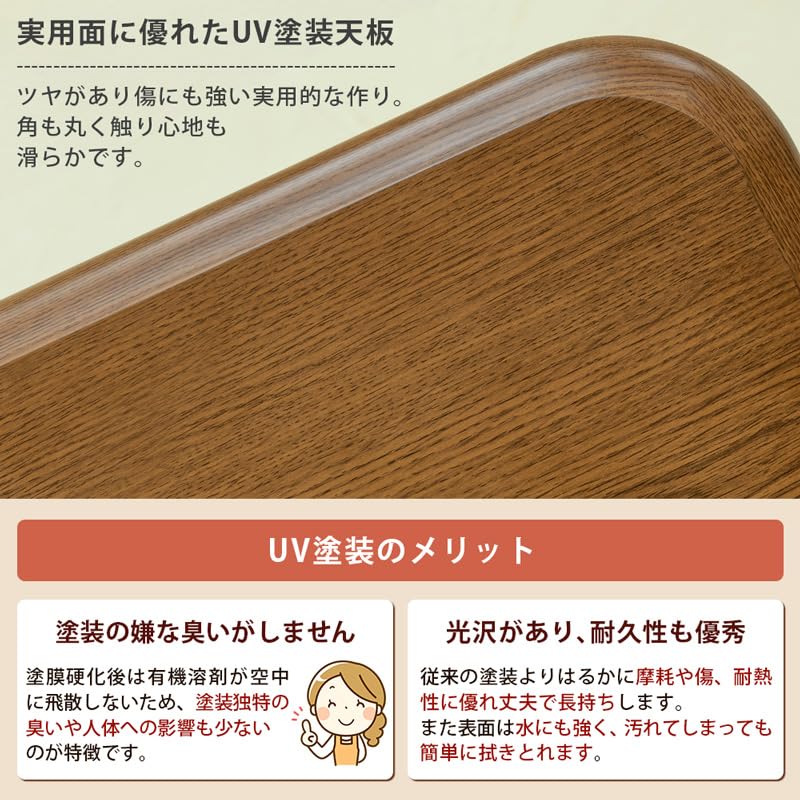 コタツ継脚式　120×80　長方形　ホワイトウォッシュ Amazon.co.jp : サカベ こたつテーブル 継脚式 120×80 長方形 510W