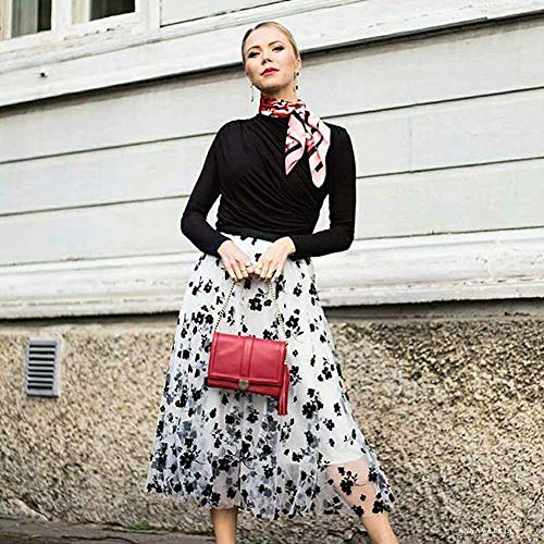 Image of CHICWISH Women's Mock Neck Ruched Long Sleeves Knit Top
