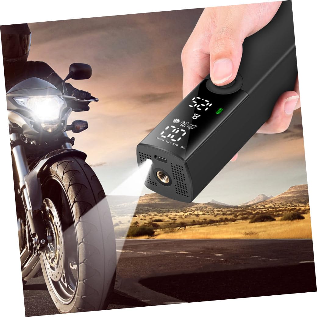 1pezzi Pompa Elettrica Per Pneumatici Compressore Portatile Per Biciclette Gonfiatore Mini Usb Ricaricabile Bassa Rumorosità Per e
