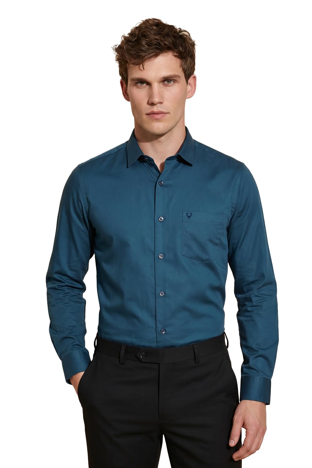 Men's Solid Regular Fit Shirt-image-45