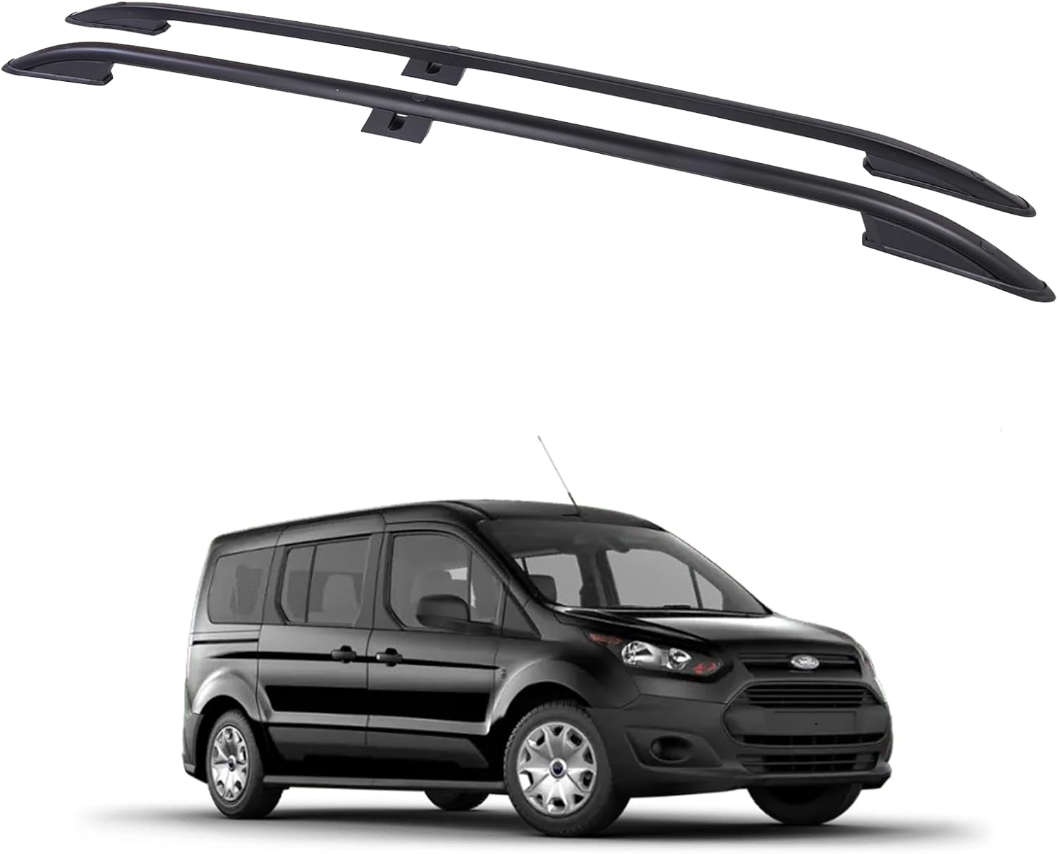 Amazon.com: auto paw for Ford Transit Connect Roof Side Rails Ultimate ...