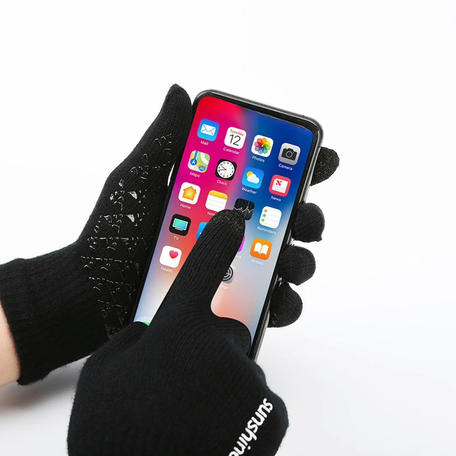 Schal Mütze Handschuh Set Winter Warm 3 Pcs Set Beanie Schal Touchscreenhandschuhe Herren Skigehut Fahren Im Freien Sportarten
