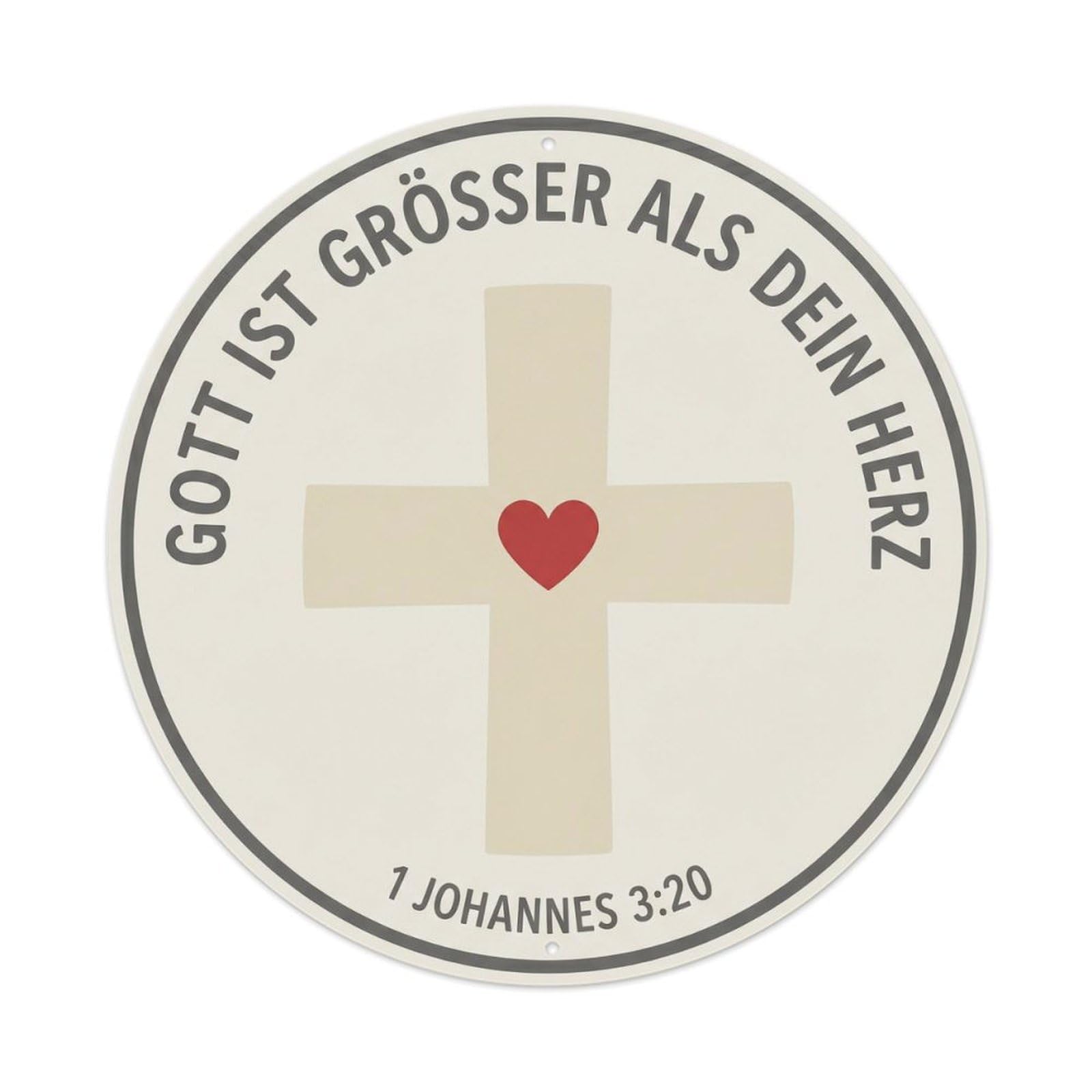 Christian Scripture Shield Motif Gentle Gospel Style Metal Tin Sign Plaque Wall Decor for Cafe, Man Cave, Club Bar, Office, Home Garden Round Metal Poster 8x8Inch