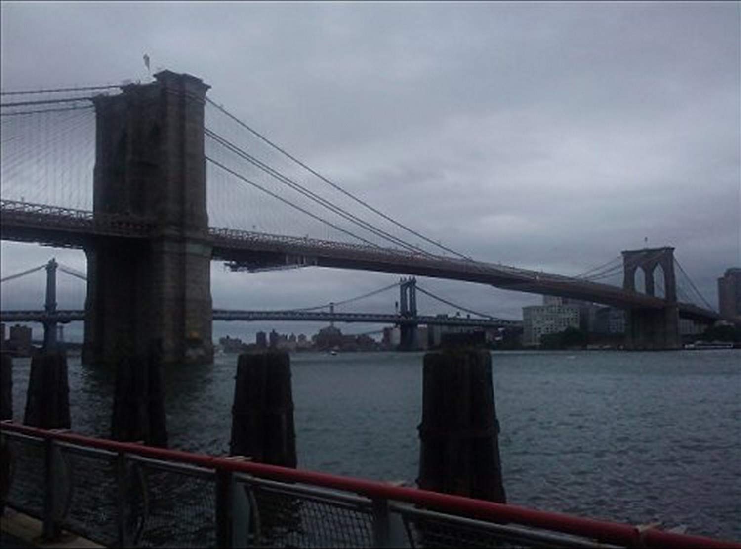 Amazon.co.jp: ウォールデコプリントによるブルックリン橋 36x24