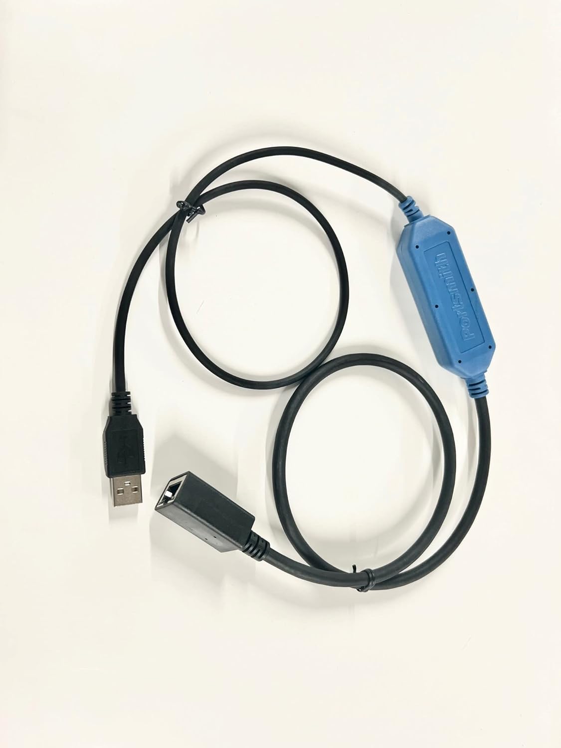 Weather Resistant USB-A to Ethernet Adapter: Portsmith PSA1U1E-E