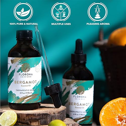 Miniatura 4 de Bergamota Aceite Esencial Aroma Natural 4 onzas