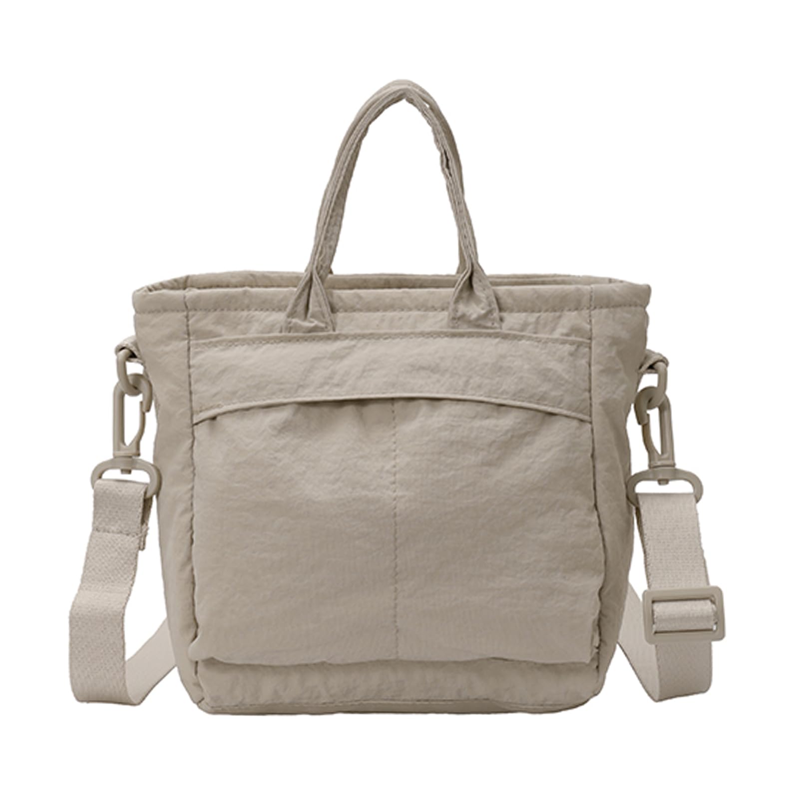 Borsa da donna in nylon, da lavoro, da viaggio, grande capacità | EcoGleam Borsa da lavoro e da viaggio in nylon con grande capacità, tracolla regolabile, versatile e portatile