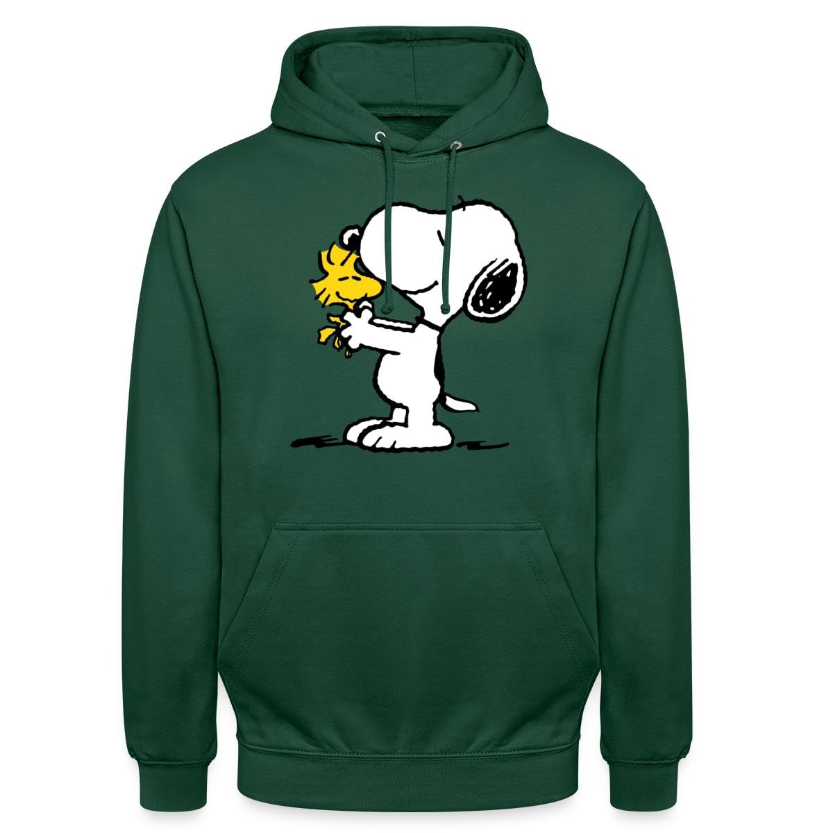 Spreadshirt Peanuts Snoopy Und Woodstock Unisex Hoodie