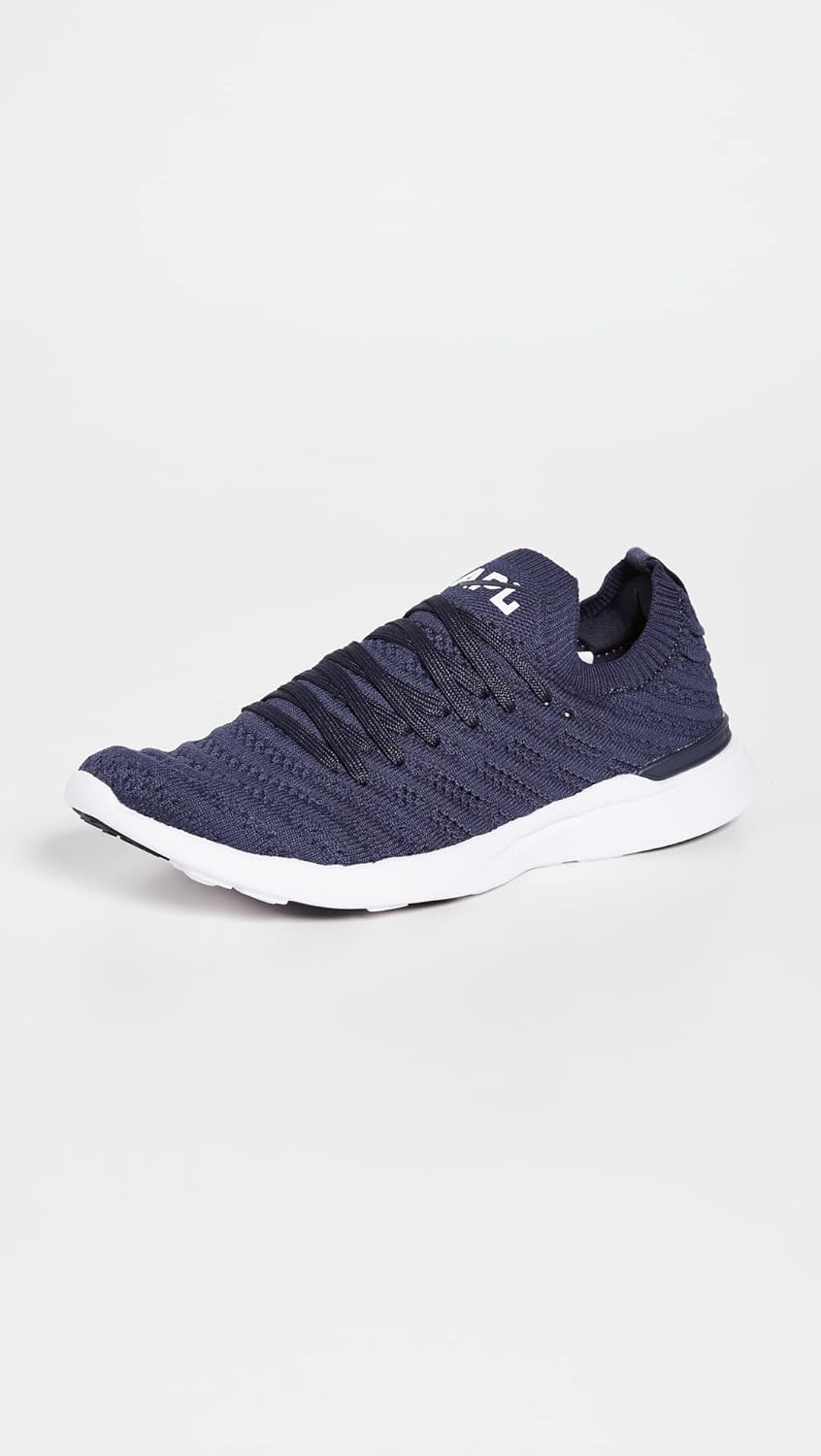 APL Women's Techloom Wave Sneaker 6 Navy/White