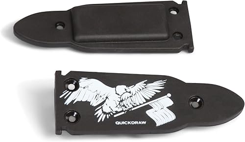 Miniatura 5 de QuickDraw - Soporte magnético para pistola de aire comprimido de 35 libras, accesorio de seguridad HQ con revestimiento de goma en forma de bala,