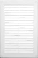 Vista 9 de Vent Systems 3 x 3 pulgadas (dimensiones de apertura) - Cubierta de ventilación de plástico blanco Soffit - Rejilla de ventilación cuadrada plana