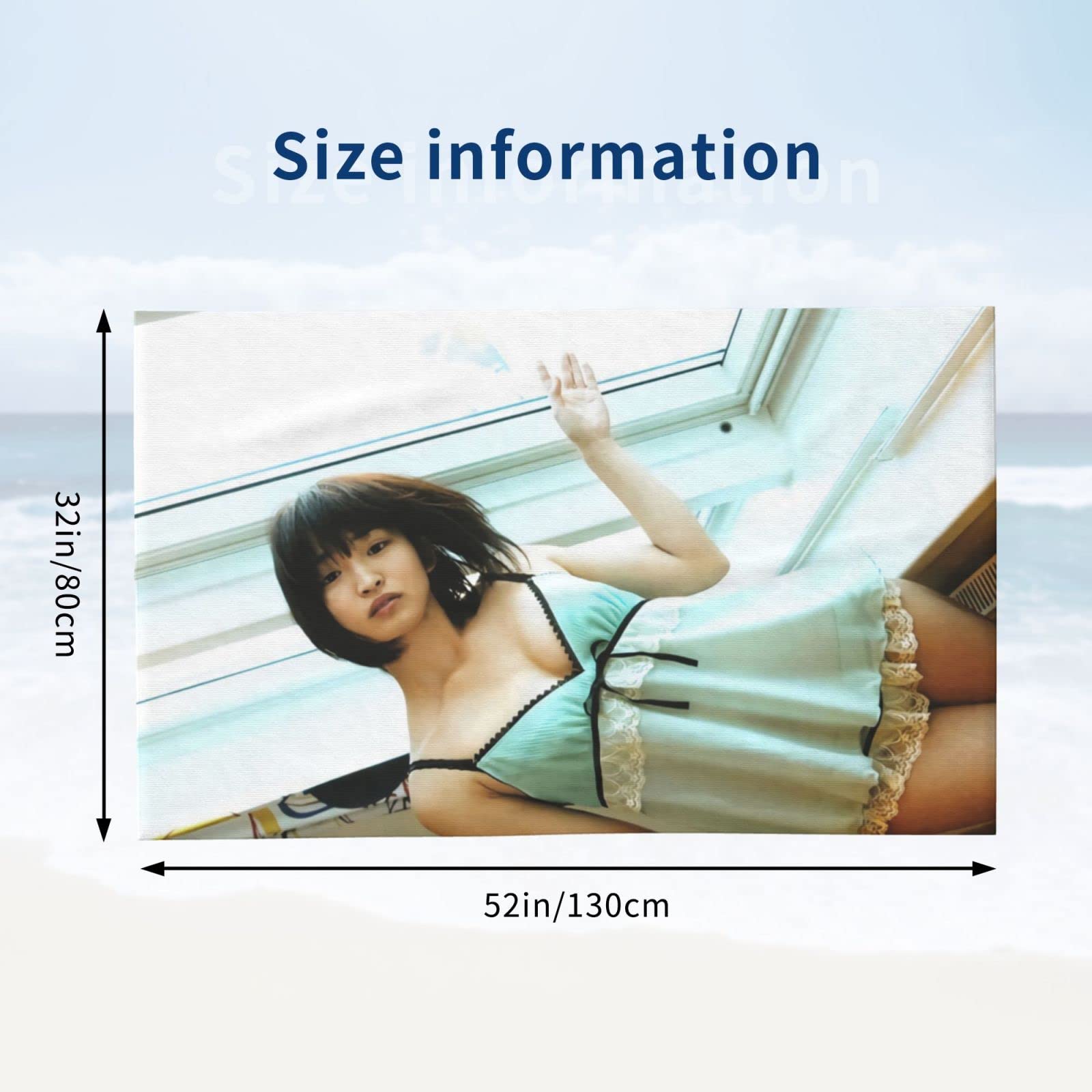 Amazon.co.jp: 岡本玲 セクシーバスタオルラージサイズビーチタオル