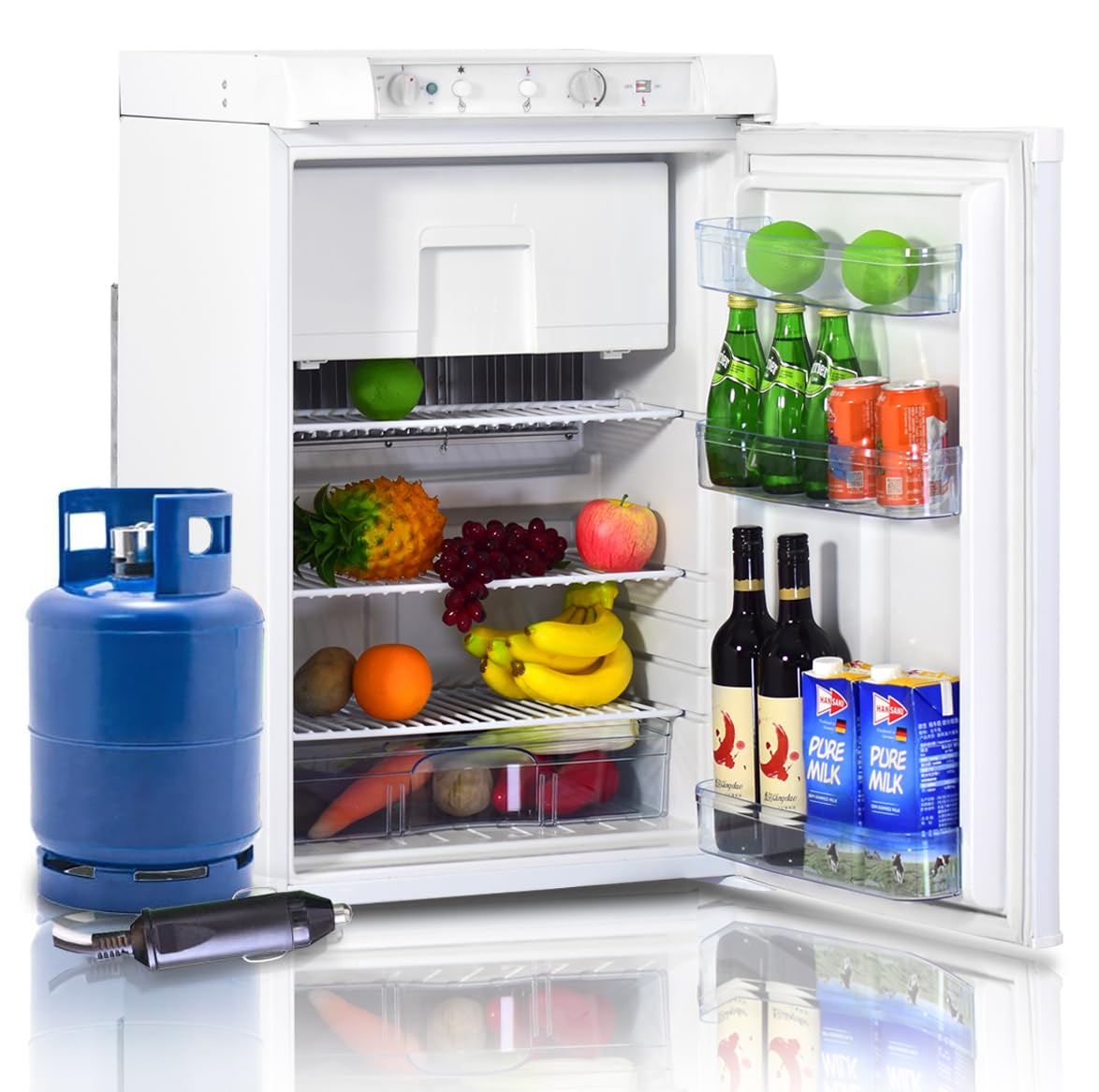 SMETA DSG-100D2U(A)-S 3.5 cu ft Compact Freezer White