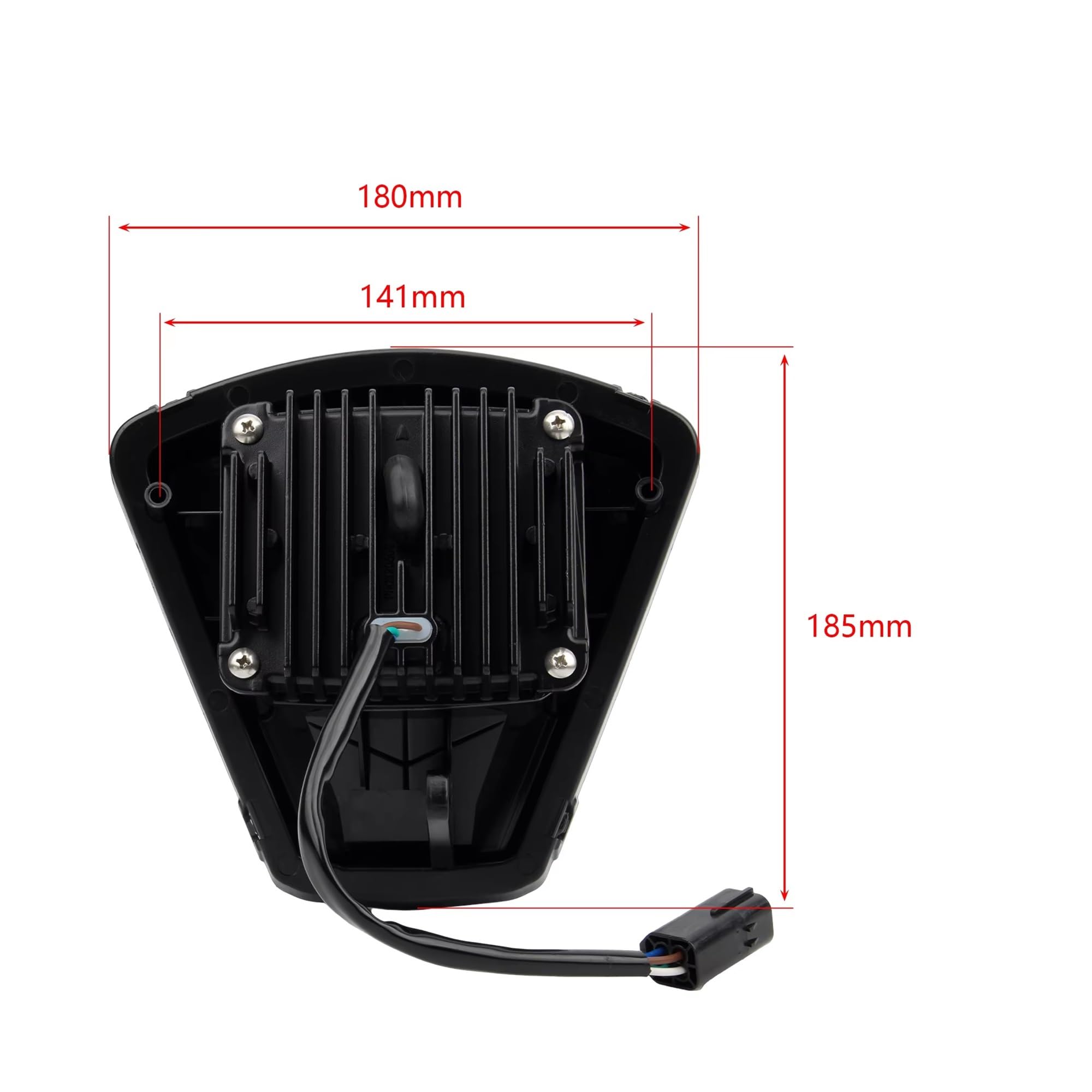 Phare Moto Feux Phare Avant LED Moto pour Tout-Terrain pour GASGAS EX EC 300 350F 400F 450F 500F SM700 2024 2025 Motocross pour Enduro Moto Phare(A)
