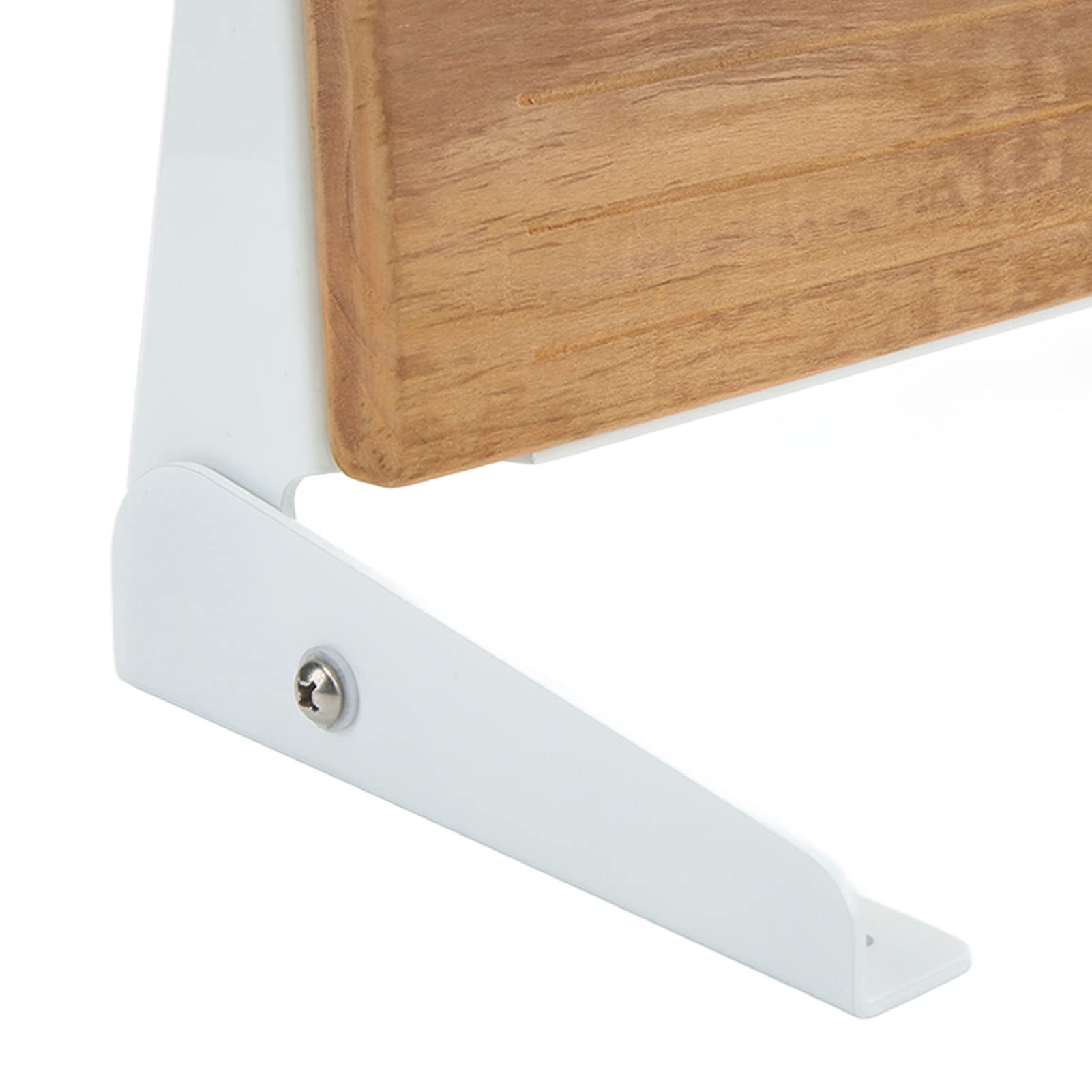 BRRNOO Ducha Plegable de Madera de Teca Montada en la Pared, Diseño de Grado Marino, Ideal para Yates, Casas Rodantes, Baños