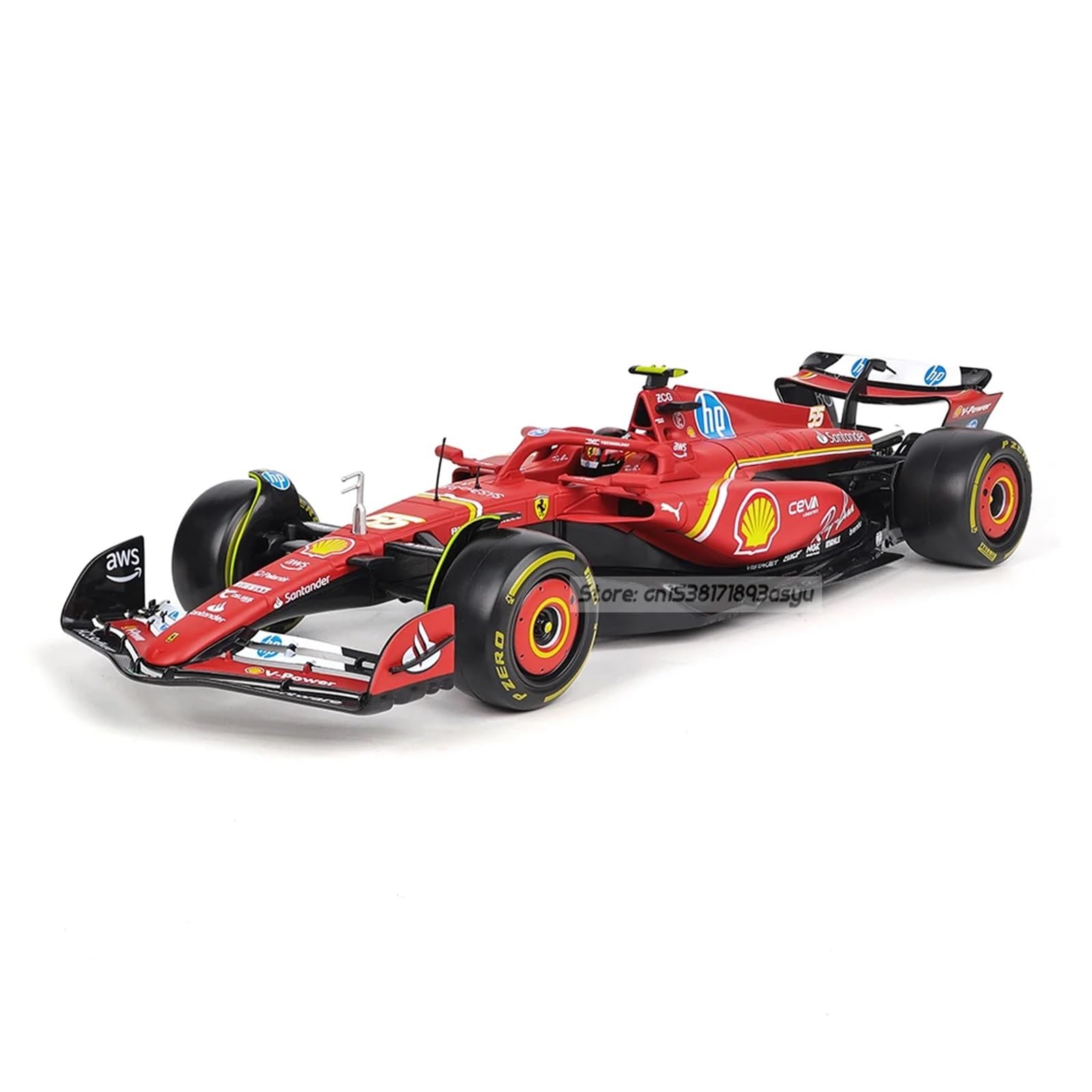 Amazon | スケール完成モデルカー 1:18 F1 2024 ために