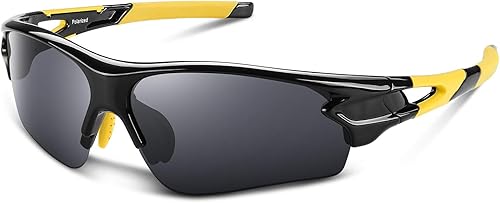 Miniatura 12 de BEACOOL Polarized Sports Sunglasses for Men Women Youth Baseball Fishing Cycling Running Golf Motorcycle Tac Glasses UV400