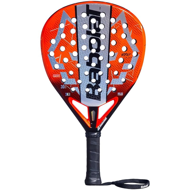 Pala de Pádel Babolat Viper Juan Lebron 3.0 (Naranja/Negro)