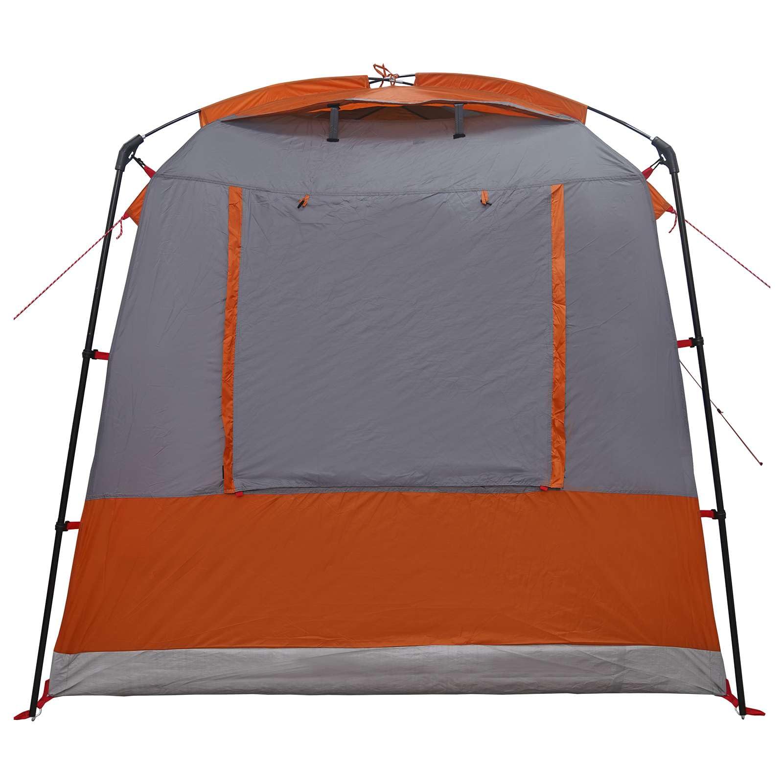 Tenda Party 4 Persona Grigio e Arancione 210x210x190 cm