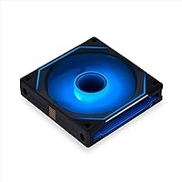 Vista 2 de Lian Li UNI Fan SL-Infinity 120mm-Triple Pack-ARGB Fan (Non-Wireless)-Infinity Mirror-Daisy-Chain Design. Customizable Lighting Effects-One Cable