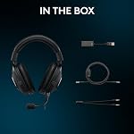 Logitech G Pro X SE Casque de jeu filaire avec Microphone: Microphone amovible, DTS Casque:X 7.1, pour PC, Xbox One, Xbox Series C'est une bonne idée. PS5, PS4, Comprend USB DAC - noir