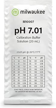 Milwaukee M10007B - 20 ml Packet 7.01 Buffer Solution 25/Cs