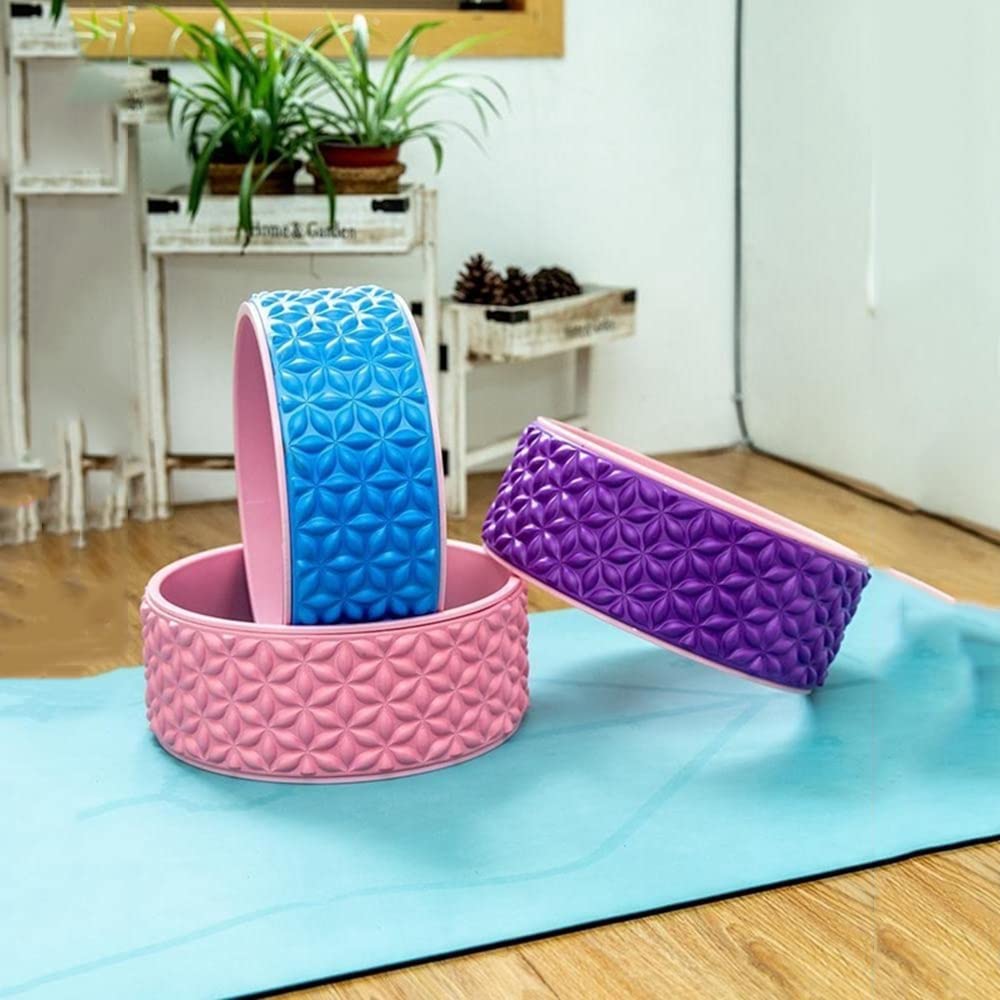 5D Ruota Yoga per Lo Stretching Ruota Yoga Anello Bend Rullo Elasticizzato Flessibilità Yoga Balance Circle Ruota Yoga Prop