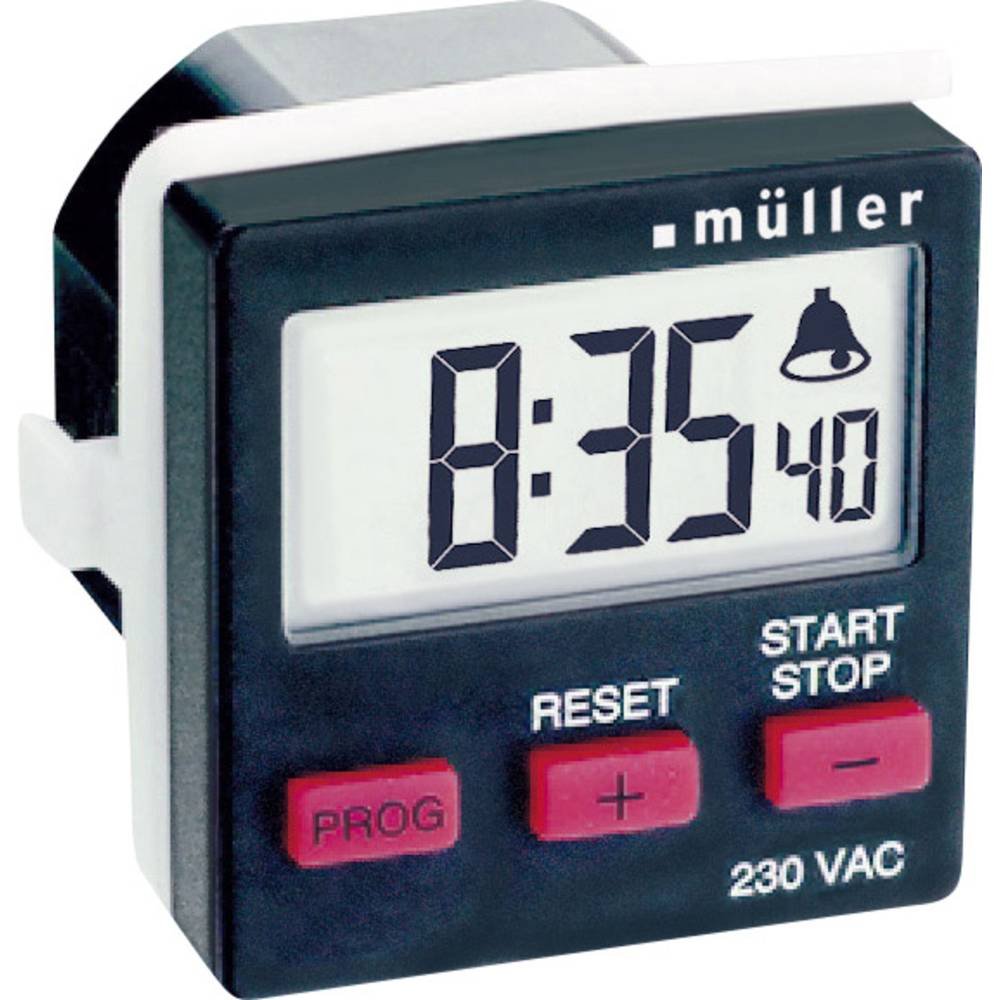 müller TC14.21 230V 50-60Hz, Digitaler Timer für den Schalttafeleinbau