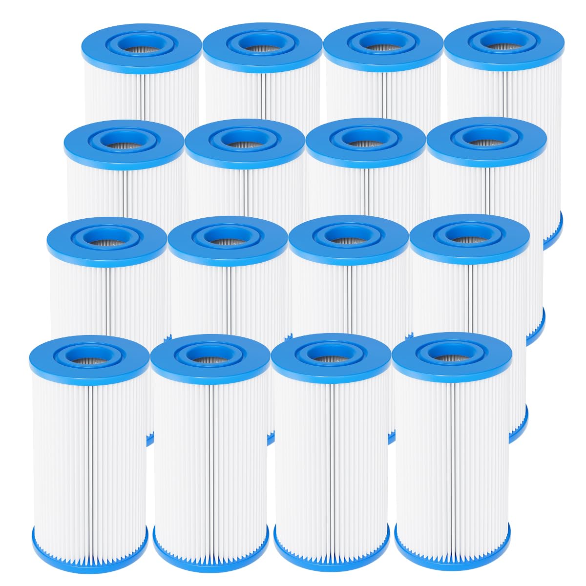 20 Micron Pleated Sediment Water Filter 5"x2.5" Replacement Most Cold Plunge Filter Cartridge Compatible with Cold Plunge Water Chiller,Ice Bath Chiller,16 Pack-image-49