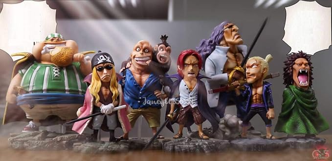 Amazon 在庫品 One Piece ワンピース フィギュア 赤髪 シャンクス 海賊団 7人セット G5 Studio Wcf Gk完成品 改造 一品物 Pop P O P フィギュア ドール 通販 Amazon 在庫品 One Piece ワンピース フィギュア 赤髪 シャンクス 海賊団 7人セット G5 Studio Wcf Gk完成品 改造 一品物 Pop P O P フィギュア ドール 通販