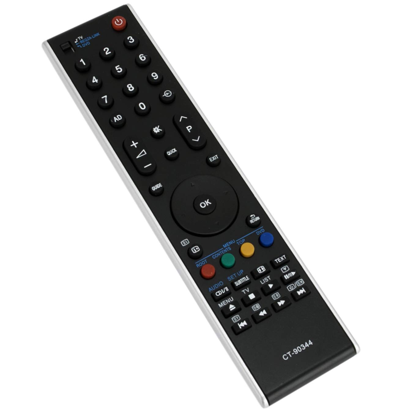 VINABTY CT-8567 Fernbedienung Für Toshiba TVs – Ersatzfernbedienung, Kompatibel Mit 32LK3C63DB, 43UK3C63DB Und Mehr