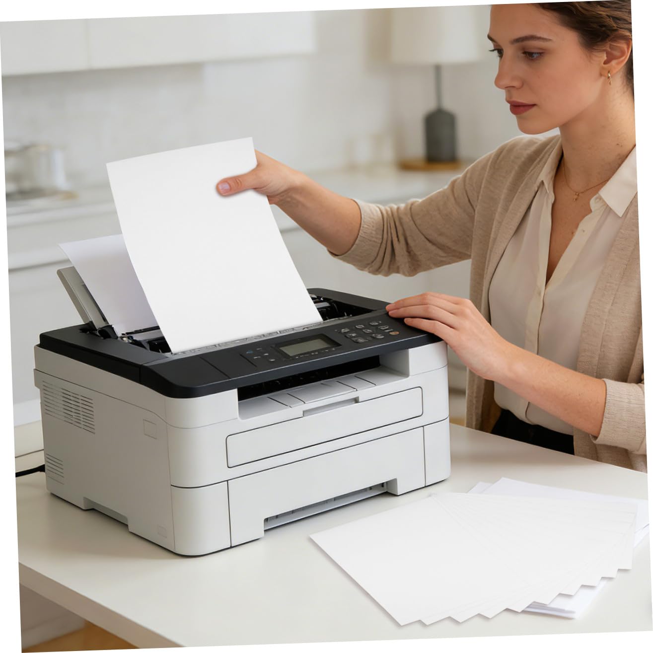 VILLCASE 10hojas Papel De Impresión Magnético De Hojas Magnéticas Brillantes Imprimibles Papel Magnético Para Manualidades Fotos Imágenes Impresora