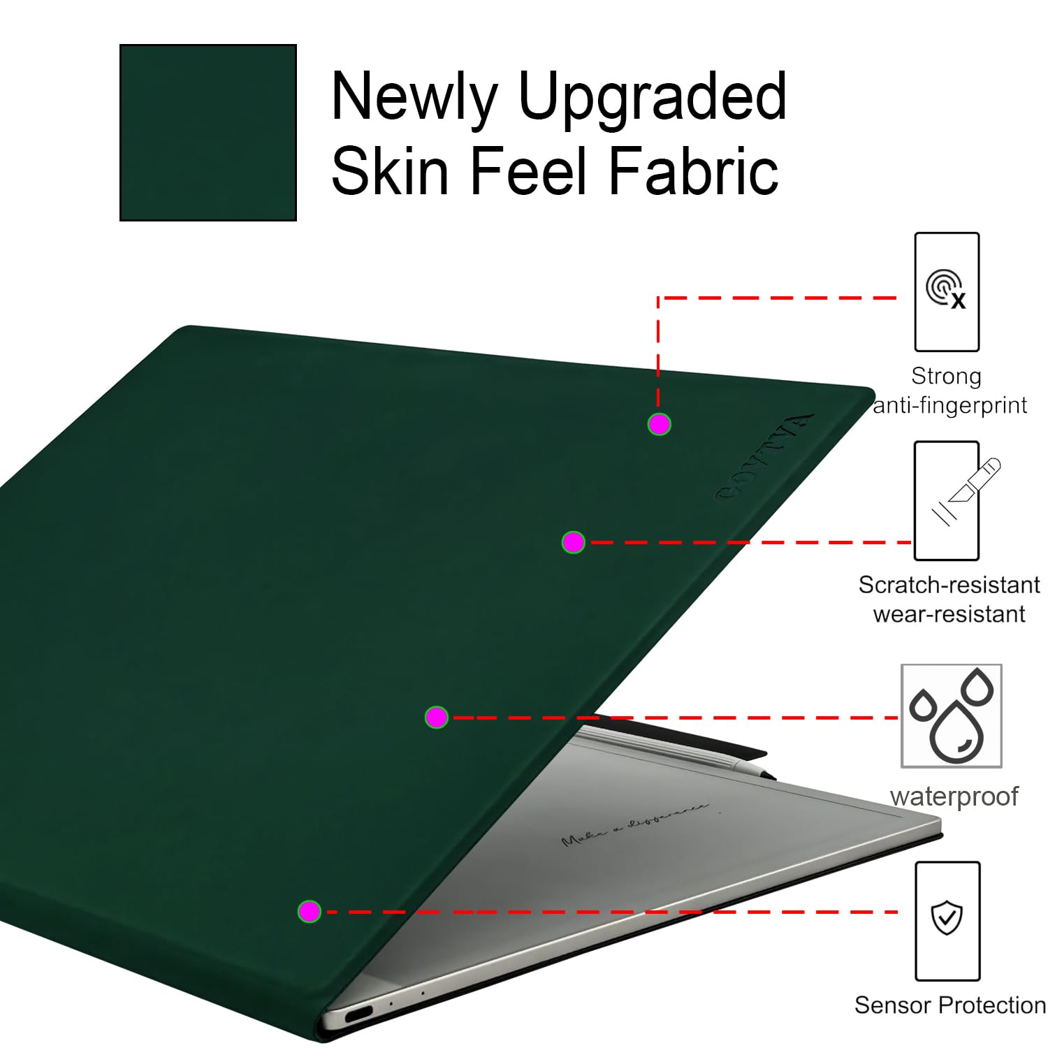 Amazon.com: GOVTVA Magnetic Case for Onyx Boox Tablet Note Max