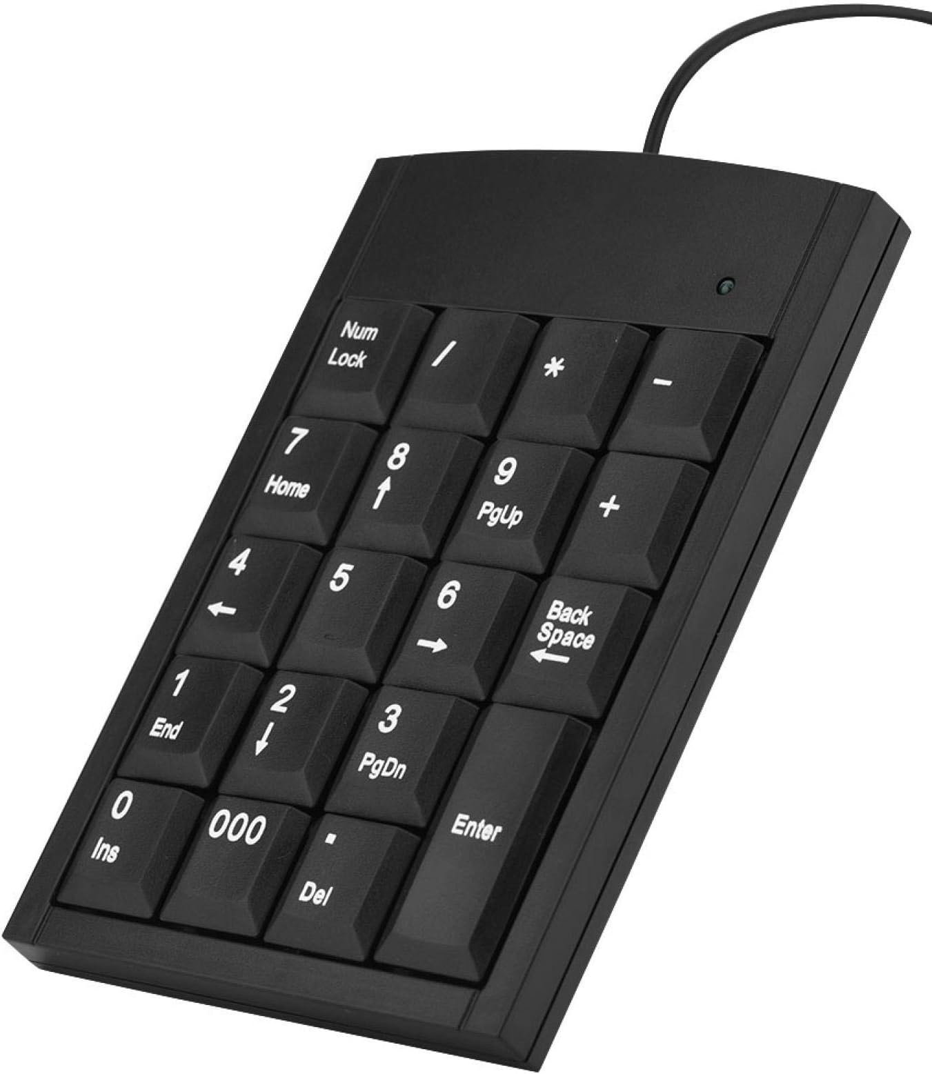 USB Numeric Keypad, Portable Mini Number Pad Number Pad Numeric Keypad for Laptop, PC Computer