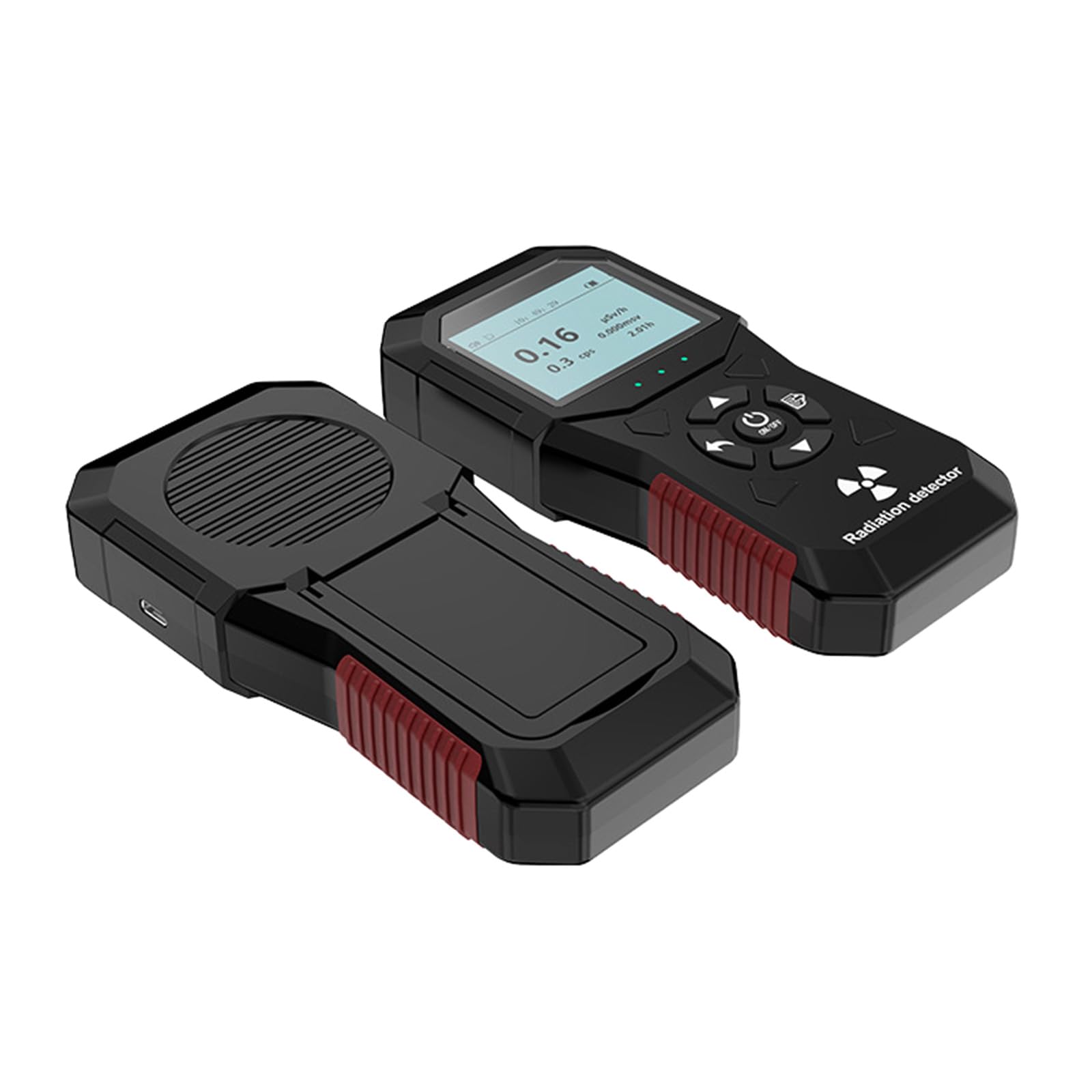 Kernstrahlungsdetektor Hoher Genauigkeit Radioaktiver Detektormesser Gamma Datenprüfer Dosimeter Geigers Counter Kernstrahlungsmessungstests Messgerät