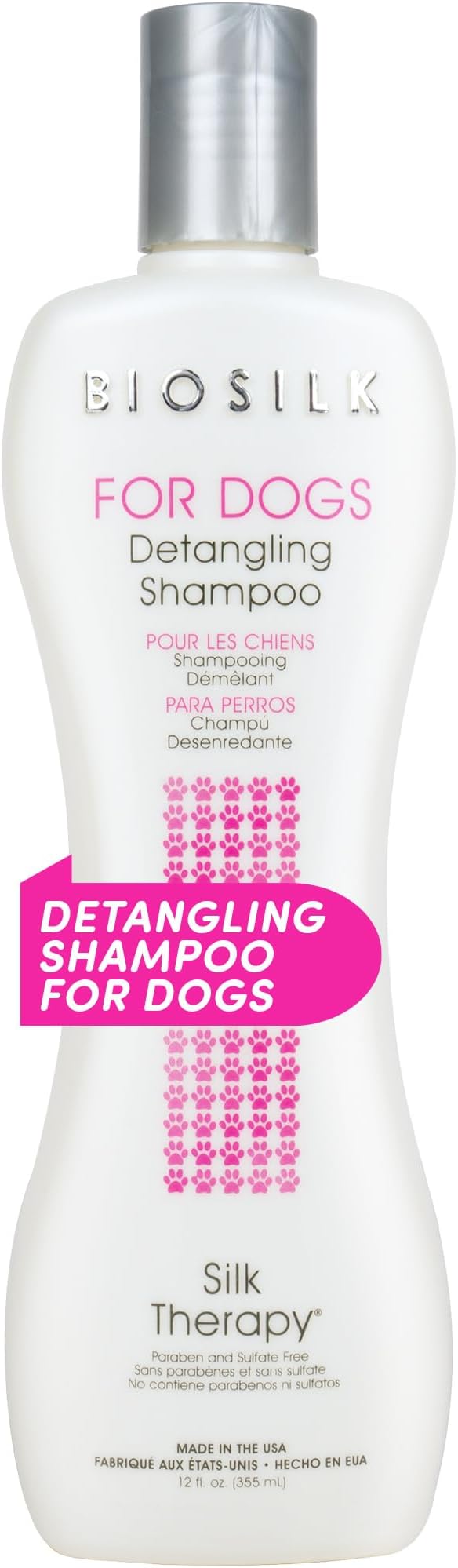 for Dogs Silk Therapy Detangling Shampoo