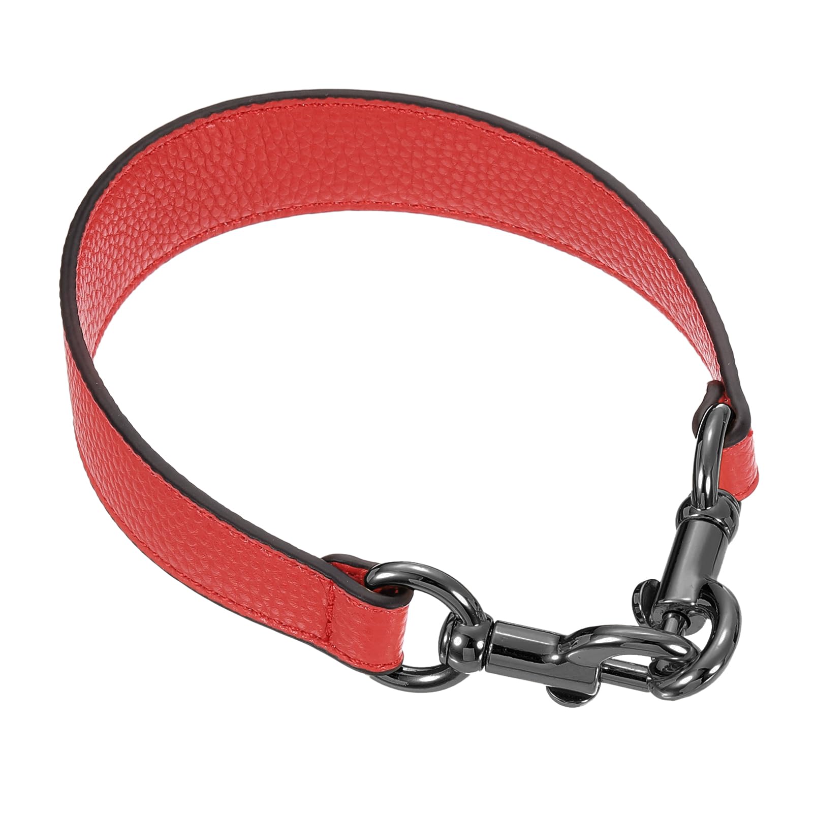 Remplacement de poignée uxcell en cuir synthétique 36.5cm avec fermoir robuste