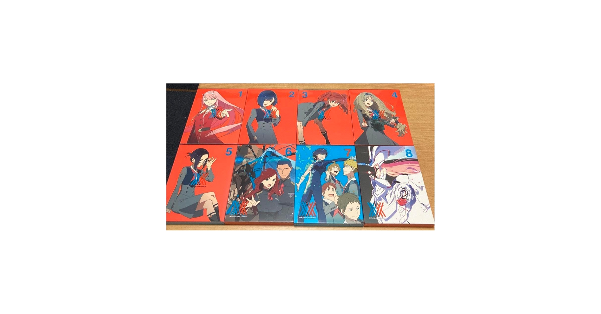 ダーリン イン ザ フランキス 完全生産限定版 DVD 全8巻セット 収納BOX付