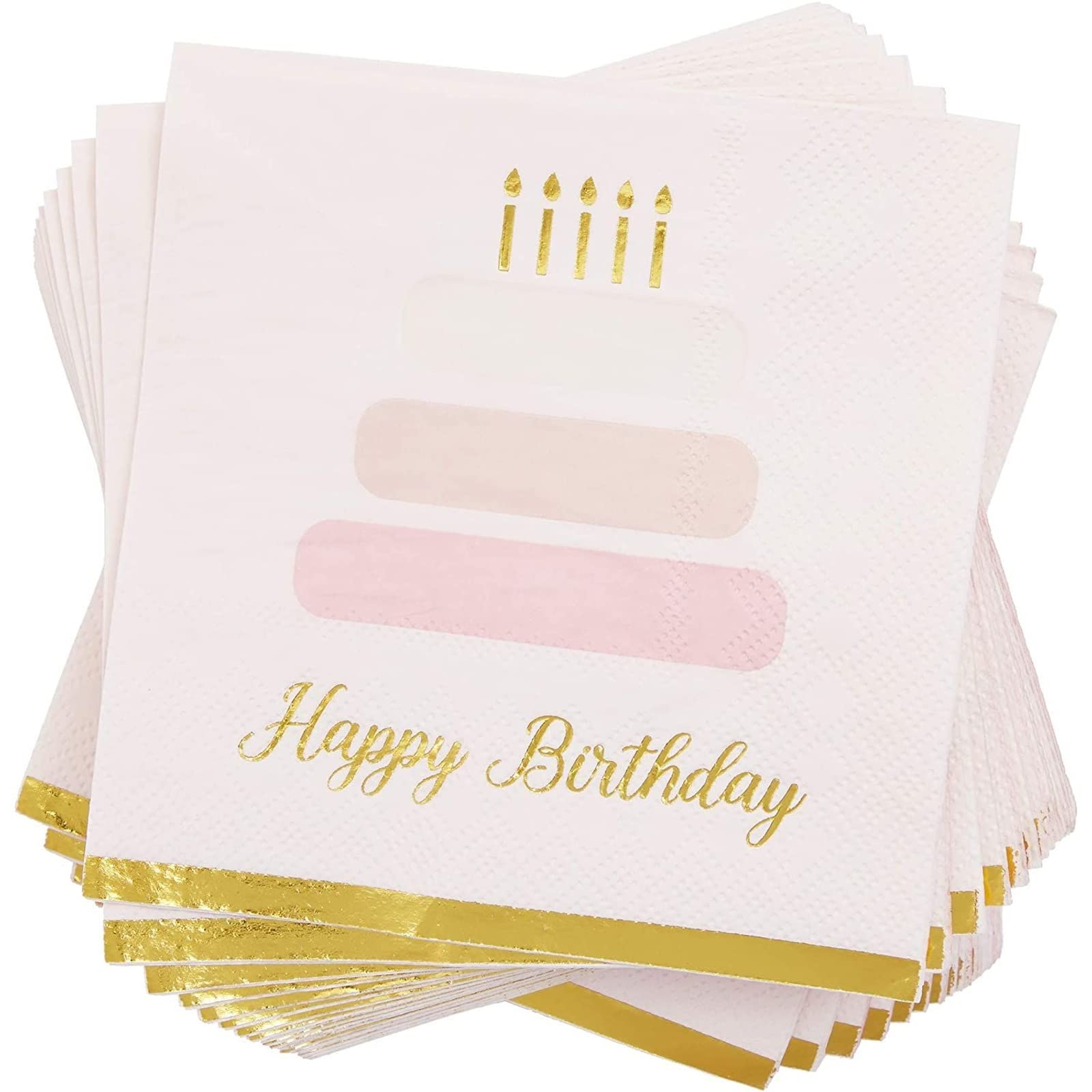 Baby Shower Napkins - Light Tan Welcome Little One -20
