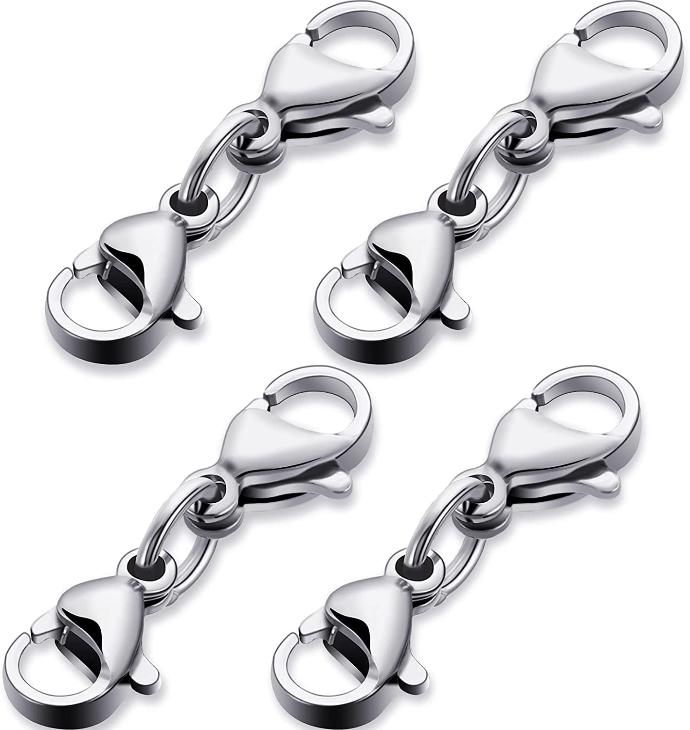 Amazon.co.jp: 【サージカル ステンレス鋼制】カニカン 10mm 8個 